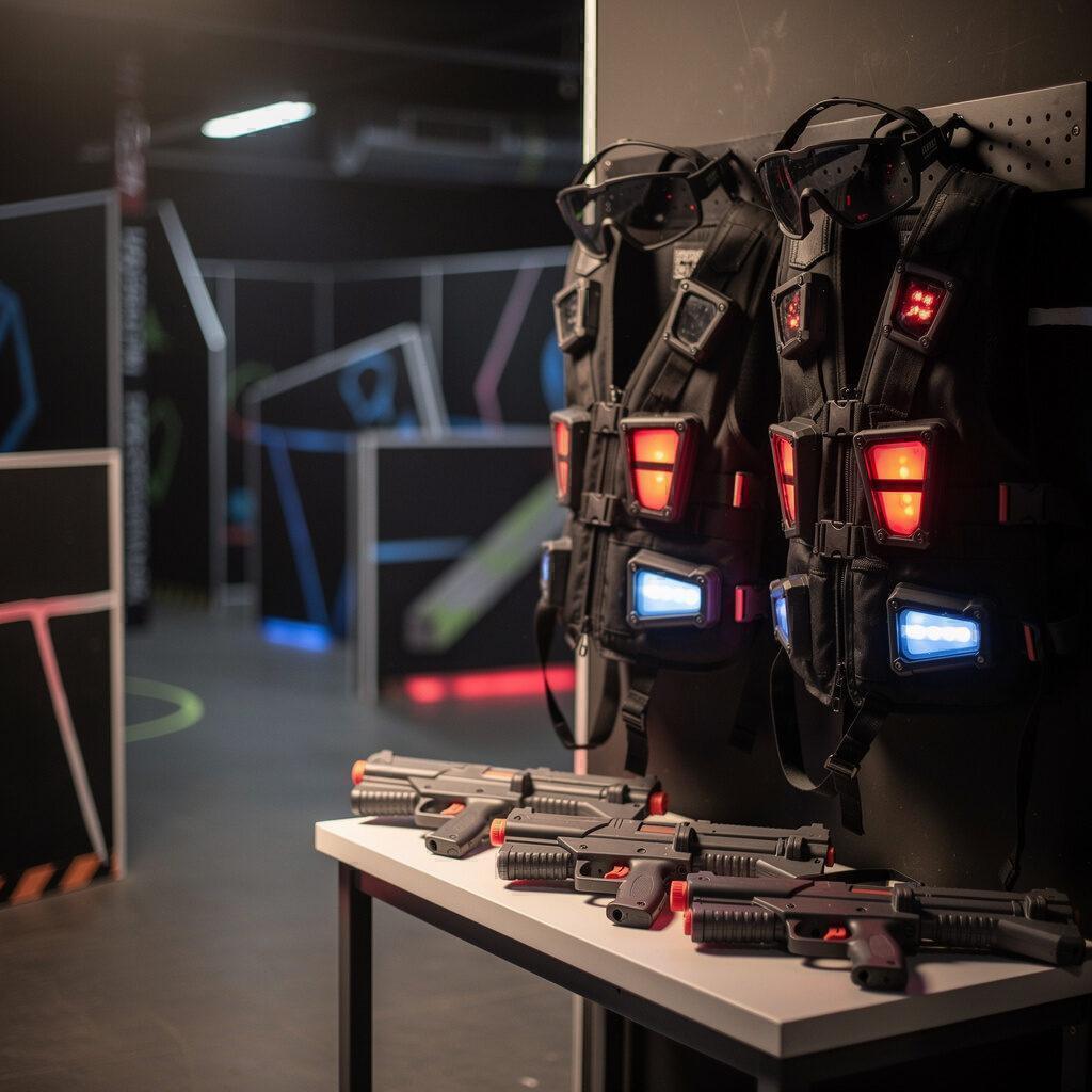 Privater Lasertag-Spielbetrieb